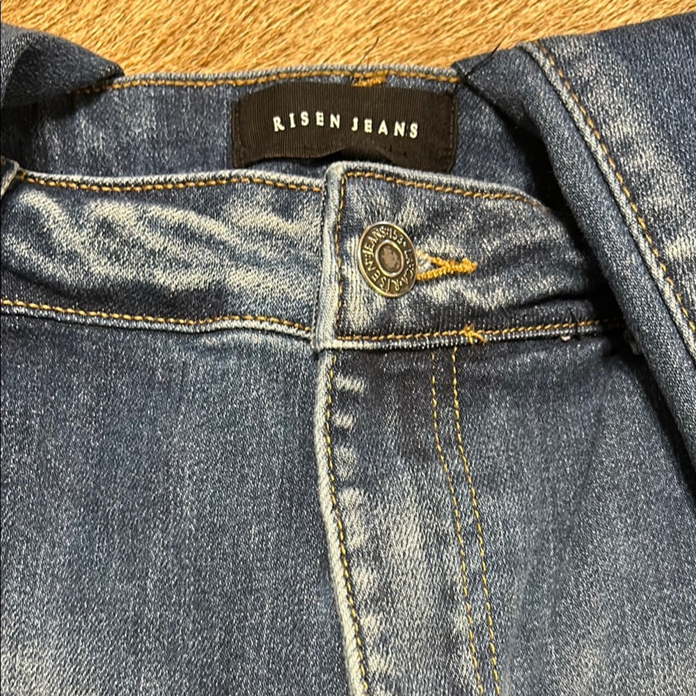 Blue Boot Cut Jeans